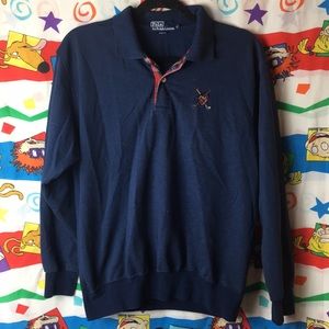 Rare Vintage Bootleg Ralph Lauren Golf Pullover